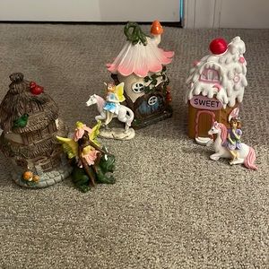 Fairy unknown houses with character that go with each house